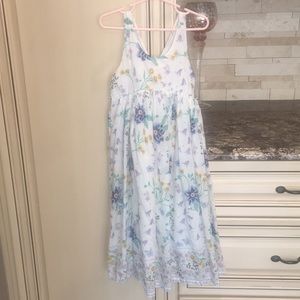 Little girl floral print dress